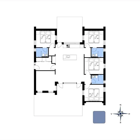 Holiday home Bv443-blavand-horns-bjerge-39 *